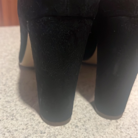 Jcrew black suede round to pump size 11 - Picture 7 of 7